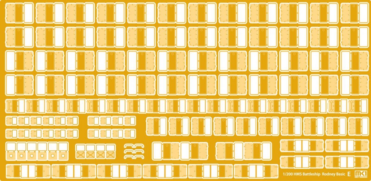 MK1 Design MD-20014 HMS Rodney Value Pack 1/200 – imagen 4
