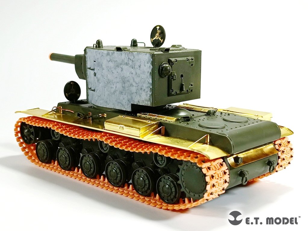 E.T. Model E35-309 Russian KV-2 Heavy Tank Basic For TAMIYA 35375 1/35 – immagine 3