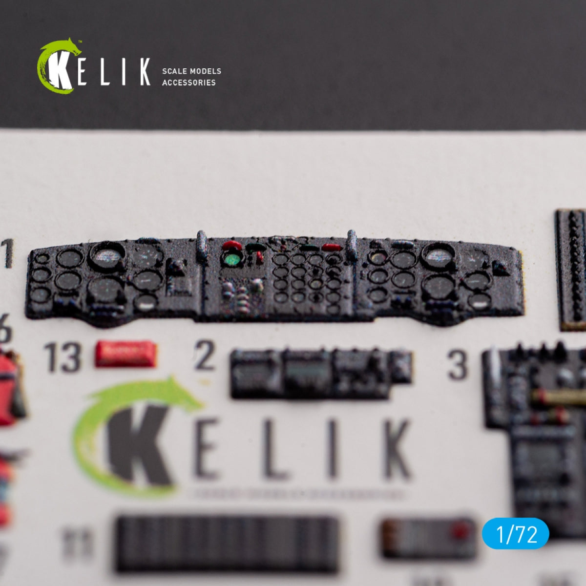 KELIK K72144 HC.1 Chinook - interior 3D decals for Airfix kit 1/72 – immagine 2