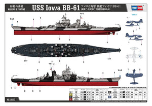 Hobby Boss 86517 USS Iowa BB-61 1/350 – zdjęcie 4