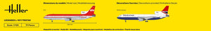 Heller 56451 Starter Kit - Lockheed L-1011 Tristar 1/125 – imagen 3