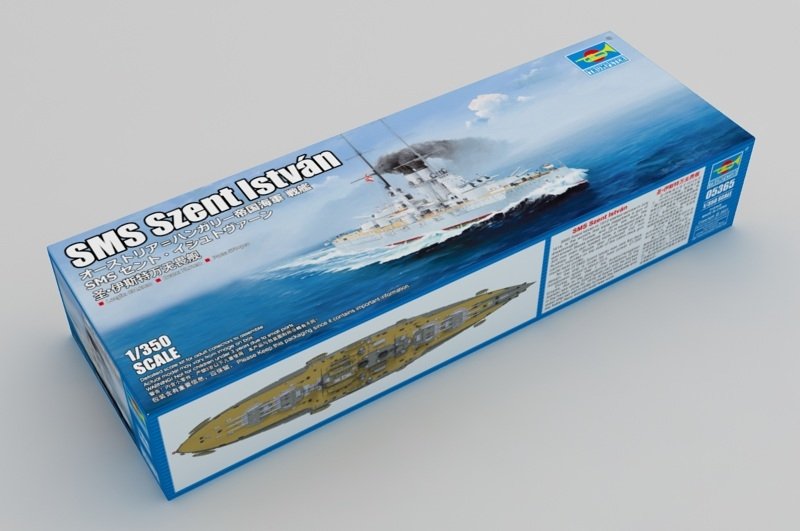 Trumpeter 05365 SMS Szent István 1/350 – zdjęcie 2