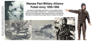 Toro 35F43 Układ Warszawski - Wojsko Polskie Załoga czołgu T-55 - Dwie figurki 1/35