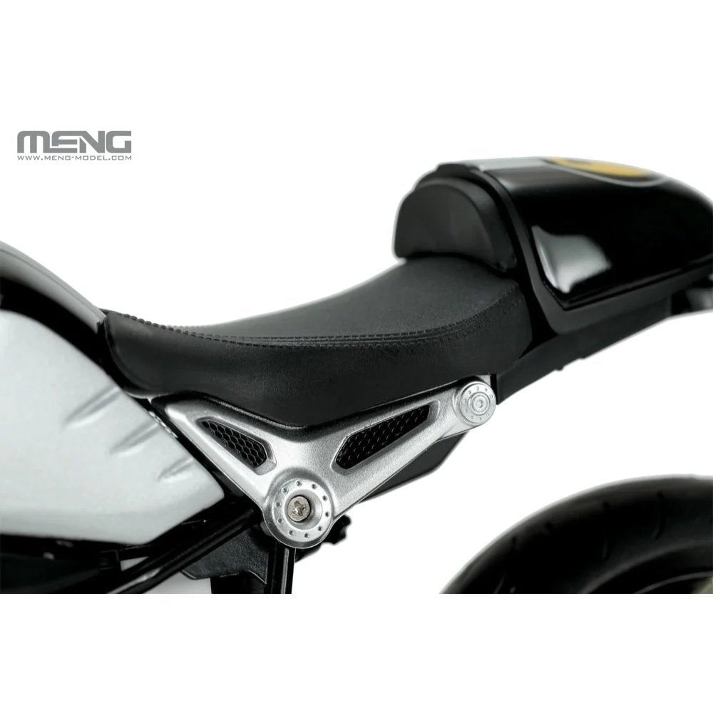 Meng Model MT-003u BMW R nineT Option 719 Black Storm Metallic Vintage Pre-coloured Edition 1/9 – imagen 7