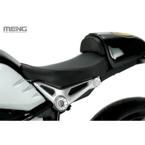 Meng Model MT-003u BMW R nineT Option 719 Black Storm Metallic Vintage Pre-coloured Edition 1/9 – imagen 7