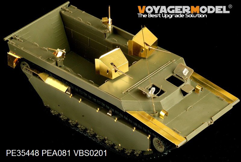 Voyager Model PE35448 WWII US LVT-4 Water Buffalo Landing Vehicle Tracked basic for AFV CLUB 35205 1/35 – imagen 7