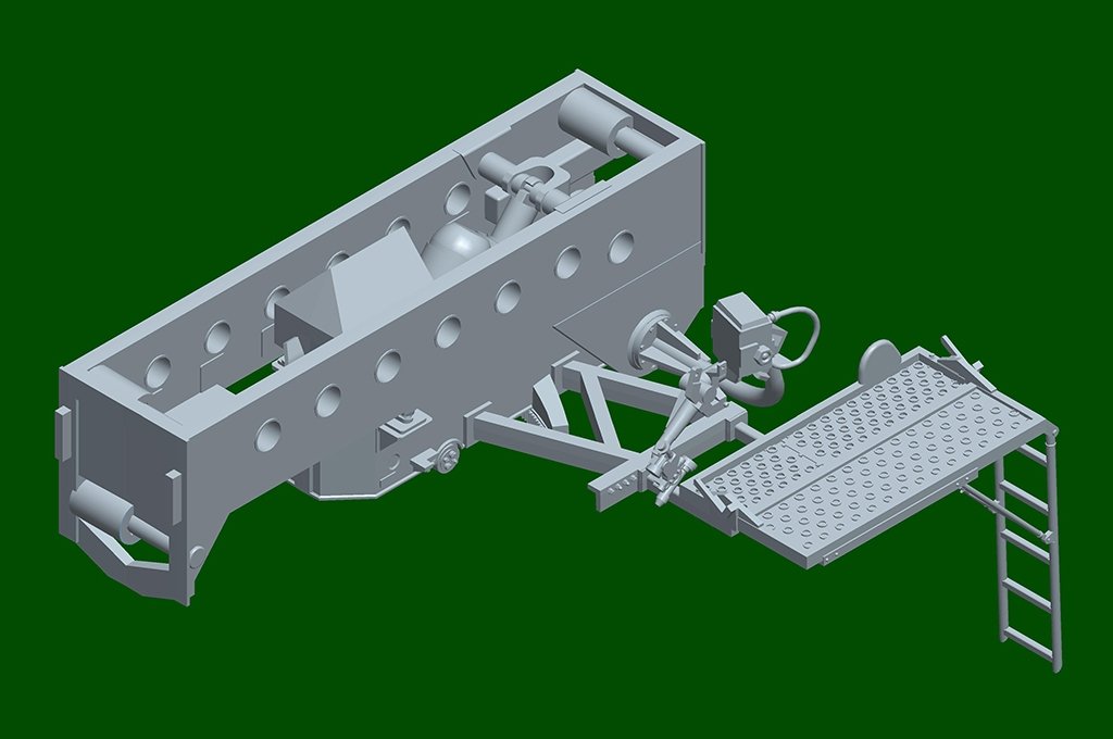 Hobby Boss 82940 Russian 9A52-2 Smerch-M Multiple Rocket Launcher of RSZO 9k58 1/72 – Bild 11