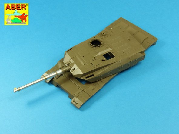 Aber 35 L-192 120 mm L/44 Smoothbore gun barrel forType 10 Tank 1/35 – imagen 13