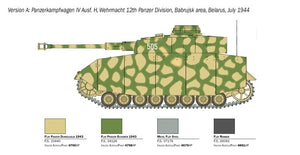 Italeri 6578 Pz. Kpfw. IV Ausf. H 1/35 – imagen 8