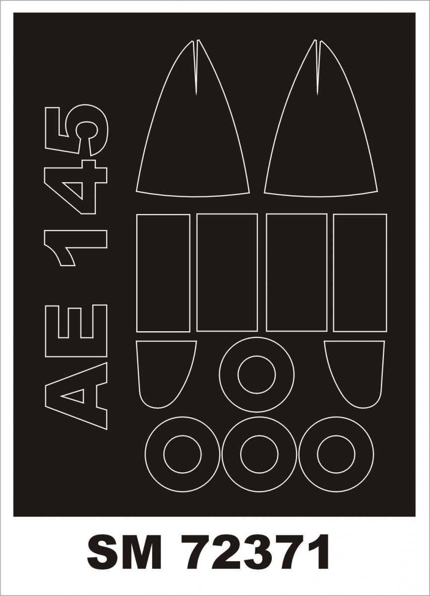 Montex SM72371 AERO 145 for KP 1/72