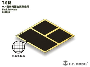 E.T. Model T-018 Gitter / Net 0.4x0.4mm ( siatka )