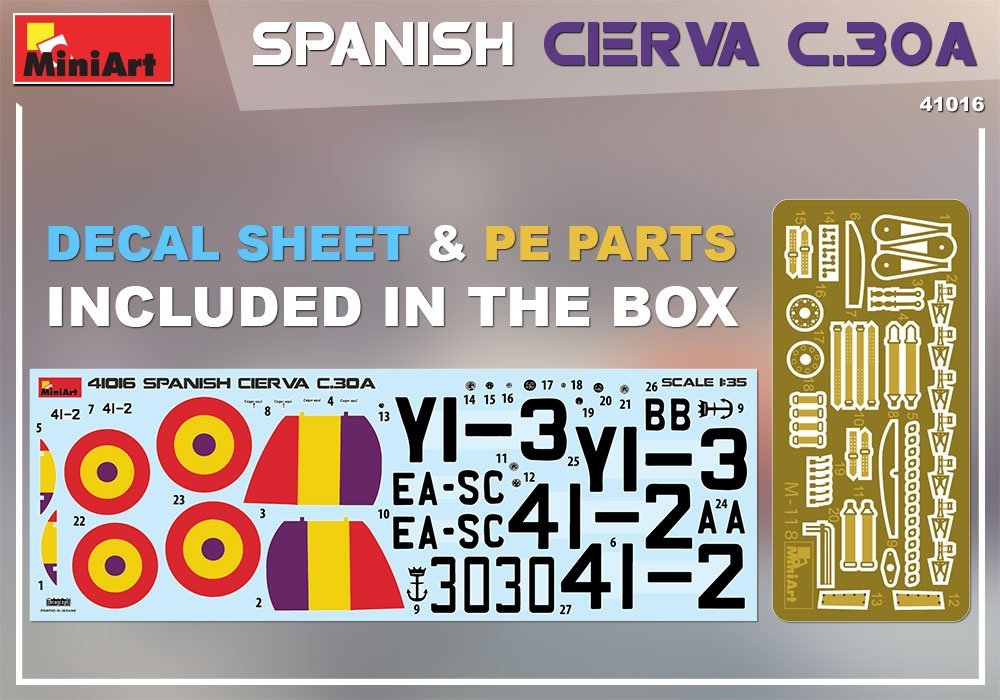 Miniart 41016 Spanish Cierva C.30A 1/35 – image 5