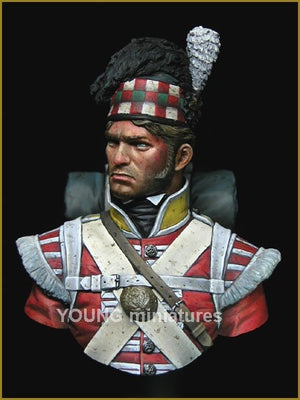 Young Miniatures YH1826 The 92nd Gordon Highlanders Waterloo 1815 1/10 – imagen 7