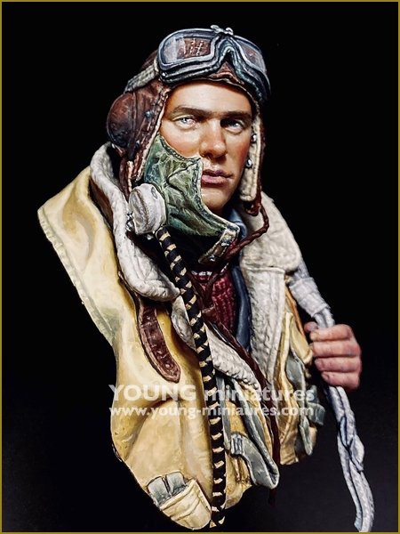 Young Miniatures YM1891 Battle of Britain RAF Pilot WWII 1/10 – immagine 3