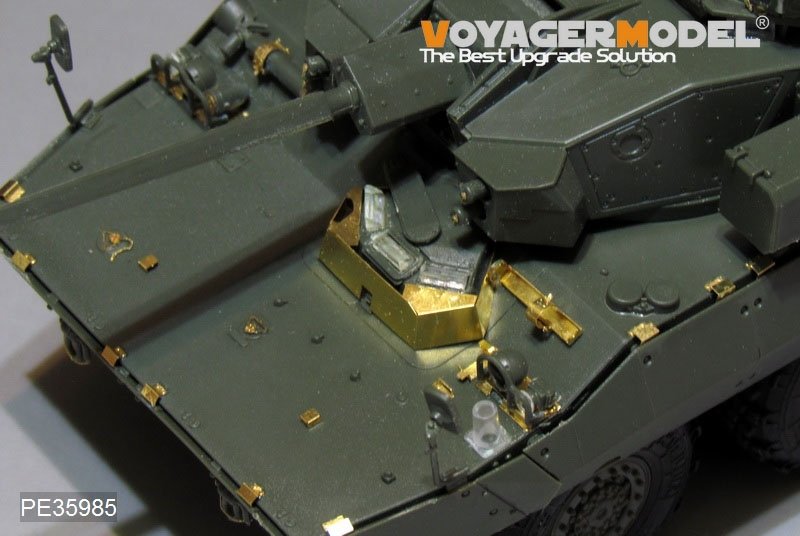 Voyager Model PE35985 Modern French AMX-10RCR T-40M IFV Basic For TigerModel 4665 1/35 – immagine 16