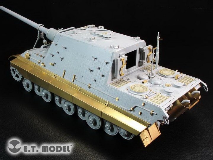 E.T. Model EA35-097 WWII German Panzerjager &amp;quot;Jagdtiger&amp;quot; Fender &amp;amp; Side Skirts For DRAGON Kit 1/35 – Bild 4