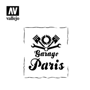 Vallejo ST-LET001 Vintage Garage Sign 1/35 – immagine 2