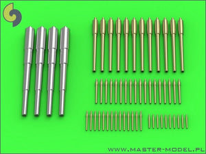 Master SM-350-086 Armament of the Russian battleship Tsesarevich (1904) - 305mm (4 pcs.), 152mm (12 pcs.), 75mm (18 pcs.), 45mm (14 pcs.), 37mm (10 pcs.)