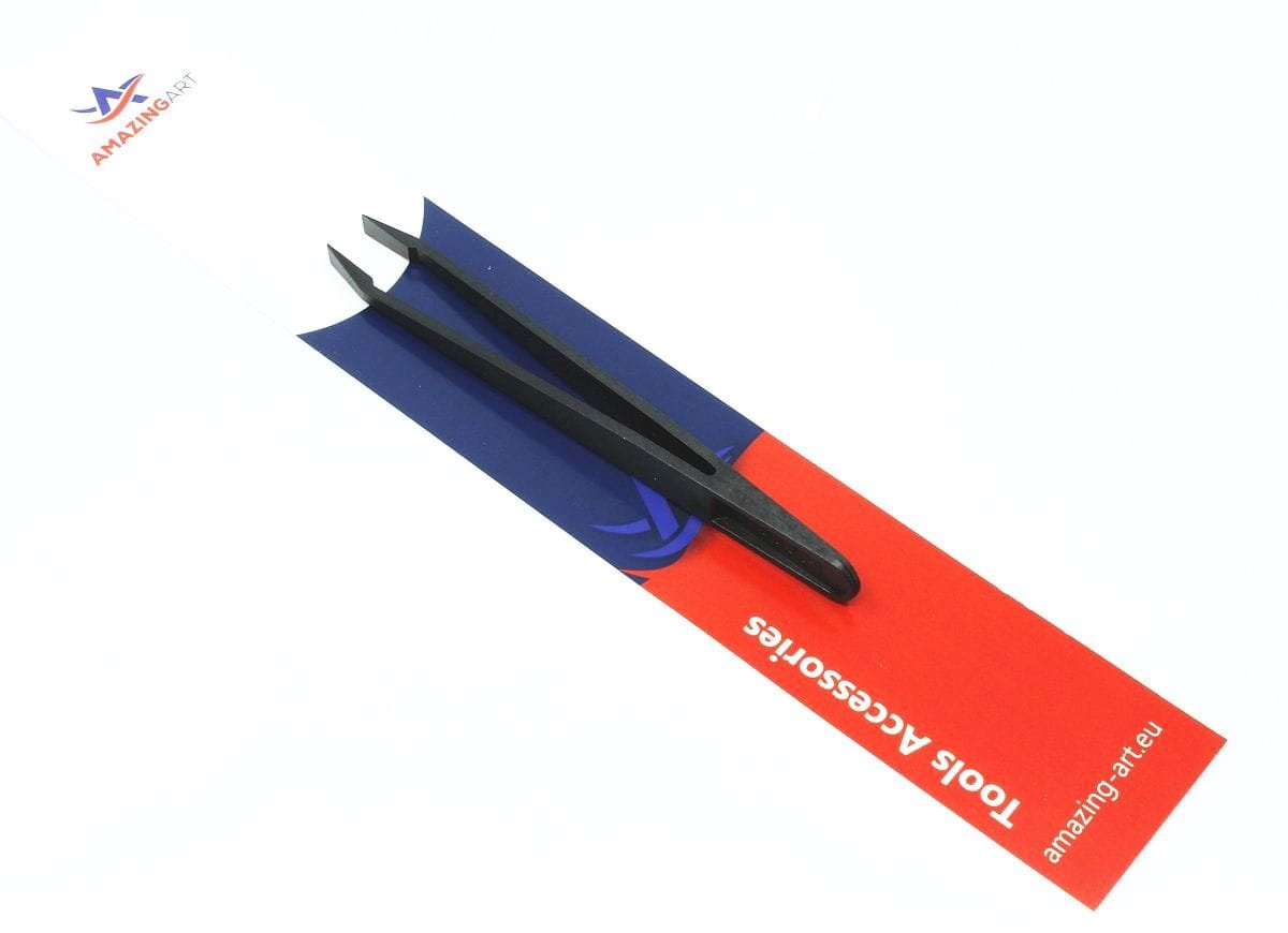 Amazing Art 19960 Precyzyjna pęseta plastikowa długość 11cm – imagen 2