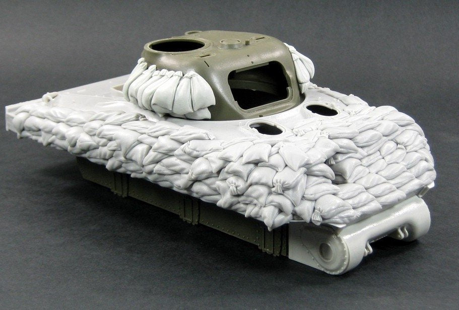 Panzer Art RE35-139 Heavy sand armor for M4A1 tank (Early hull) 1/35