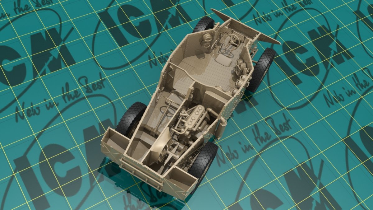 ICM 35382 P 204 (f) with German Armoured Vehicle Crew 1/35 – imagen 10