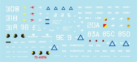 Star Decals 72-A1076 Australia in Vietnam # 2. Aussie M113 APCs. M113A1, M125A1 and M577 1/72 – imagen 3