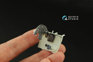 Quinta Studio QD32163 Bf 109G-2/4 3D-Printed &amp;amp; coloured Interior on decal paper (Revell) 1/32 – imagen 10