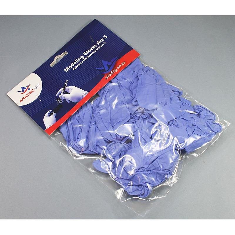 Gants de modélisme Amazing Art 19717, lot de 10, taille S