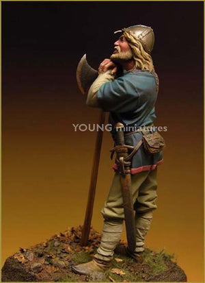 Young Miniatures YH9003 VIKING WARLORD 10 A.D. 90mm – immagine 4