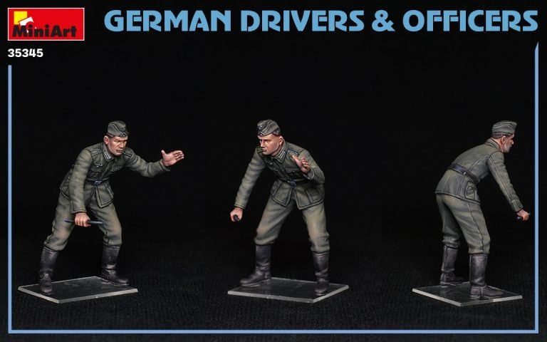 MiniArt 35345 German Drivers &amp;amp; Officers 1/35 – imagen 3