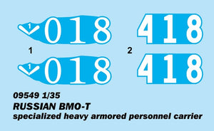 Trumpeter 09549 Russian BMO-T specialized heavy armored personnel carrier 1/35 – Bild 11