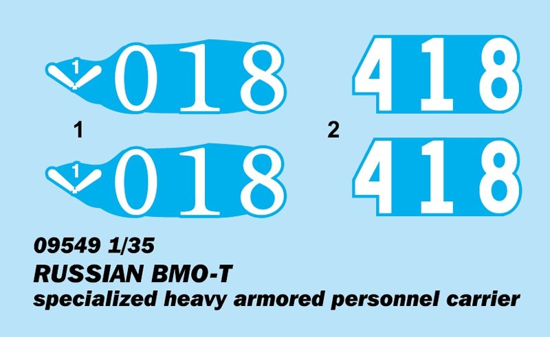 Trumpeter 09549 Russian BMO-T specialized heavy armored personnel carrier 1/35 – Bild 11