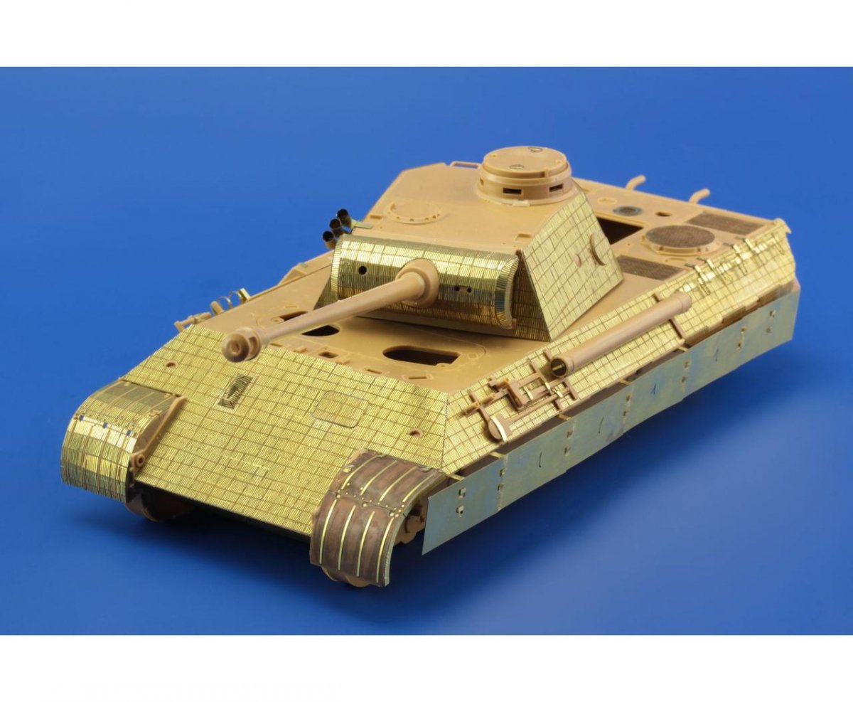 Edouard 36307 Pz. Kpfw. V Panther (Ausf. D) Schürzen ZVEZDA 1/35 – image 2