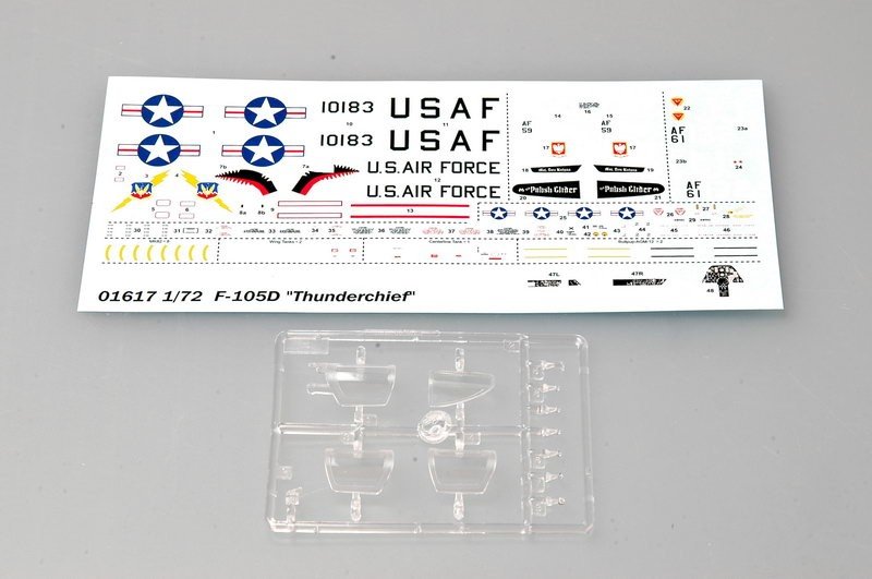 Trumpeter 01617 F-105D Thunderchief 1/72 – imagen 4