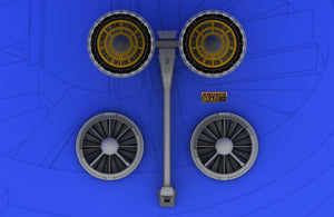 Eduard 632008 F-4 exhaust nozzles USAF early 1/32 (Tamiya) – Bild 4