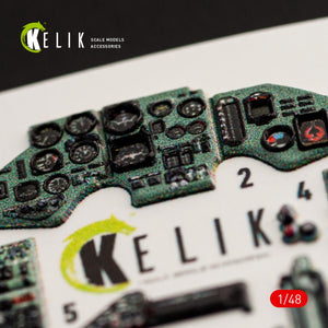 KELIK K48051 SU-27 FLANKER INTERIOR 3D DECALS FOR GWH KIT 1/48 – imagen 2