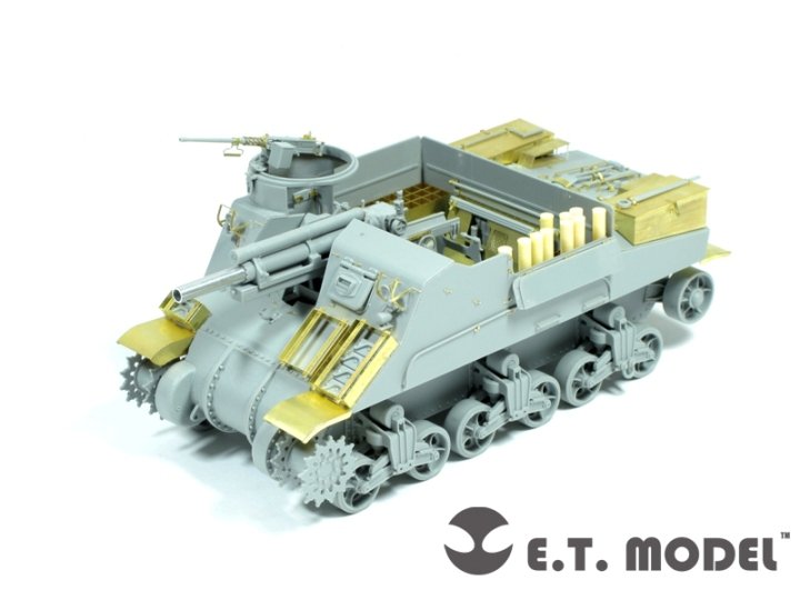 E.T. Model E35-052 WWII US M7 Priest Mid Production (For DRAGON 6637) 1/35 – imagen 2