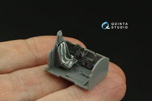 Intérieur imprimé en 3D et coloré sur papier décalcomanie Quinta Studio QD72122 P-47D Thunderbolt Razorback (Tamiya) 1/72 – image 7