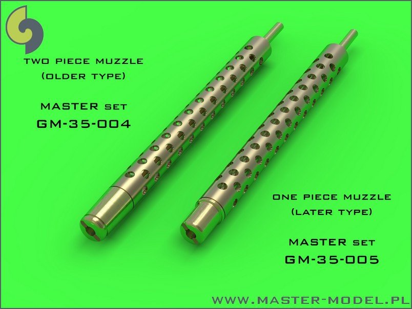 Master GM-35-004 Browning M1919 .30 cal machine gun barrels 1/35 – imagen 2