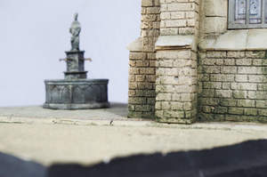 RT-Diorama 35038 Diorama Base: Small Church Corner &amp;quot;Forgotten Sanctuary&amp;quot; 1/35 – Bild 6