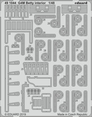 Eduard 491044 G4M Betty interior 1/48 TAMIYA – Bild 2
