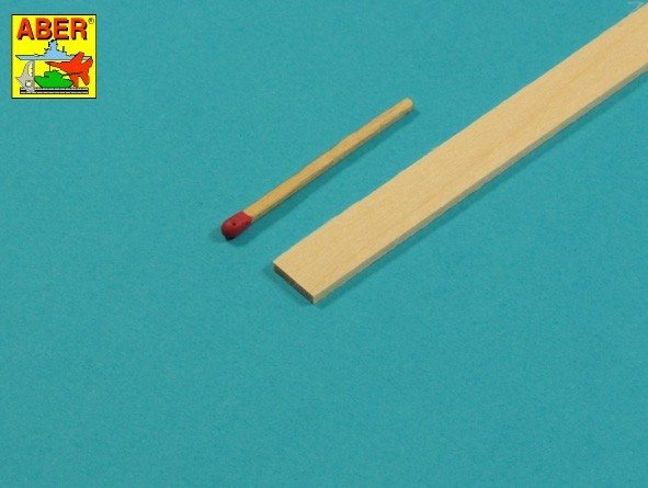 Aber WL 2x10 Listwy drewniane z lipy 2 x 10 x 245mm x 7 szt – imagen 2