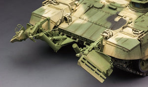 Meng Model TS-010 RUSSIAN TERMINATOR FIRE SUPPORT COMBAT VEHICLE BMPT w/KMT-8 1/35 – zdjęcie 9