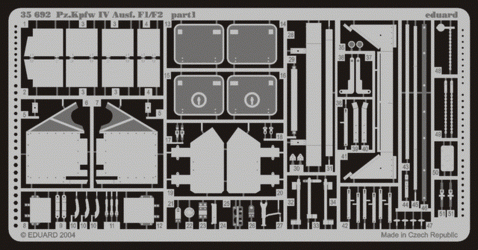 Eduard 35692 Pz. IV Ausf. F1/ F2 1/35 Italeri