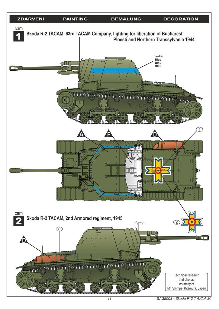 Special Armour 35003 R-2 TACAM 1/35 – zdjęcie 2