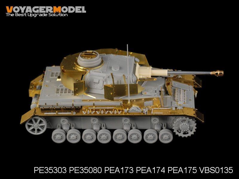 Voyager Model PE35303 WWII German Panzer.IV Ausf.D mit 75mm Kw.K.40 L/43 basic For DRAGON 6330 1/35 – Bild 3