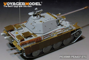 Voyager Model PEA437 WWII German Panther G/Jagdpanther G2 AntiAircraft Armor Patten1 (GP) 1/35 – Bild 4