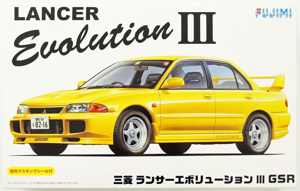Fujimi 039176 Mitsubishi Lancer Evo 3 1/24