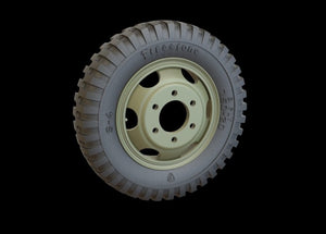 Panzer Art RE35-313 GMC road wheels set (Firestone) 1/35 – Bild 3