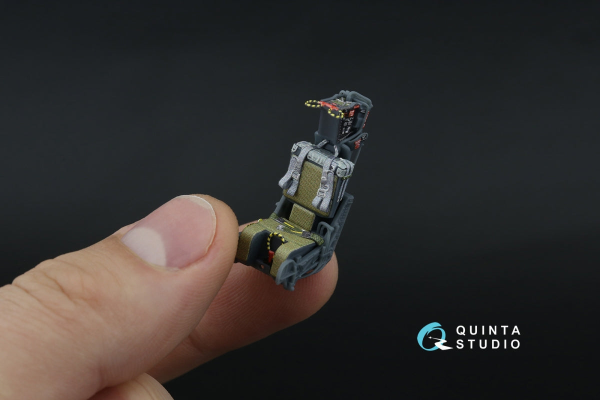Quinta Studio QR+48094 GRU-7A late, 2 ejection seats for F-14 A/F-14B (Hasegawa, GWH) 1/48 – imagen 4